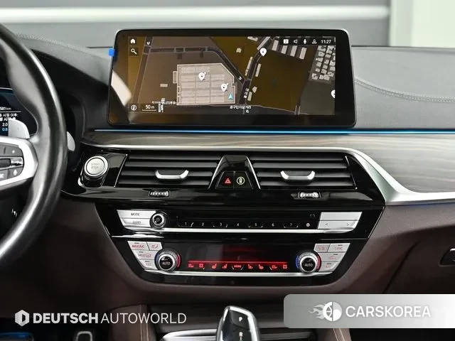 BMW 5 Series (G30) 2021 Синий из Кореи, фото 5