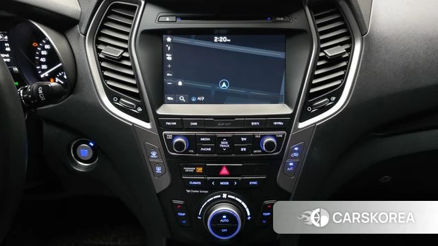 Hyundai Santa Fe The Prime 2018 Синий из Кореи, фото 5