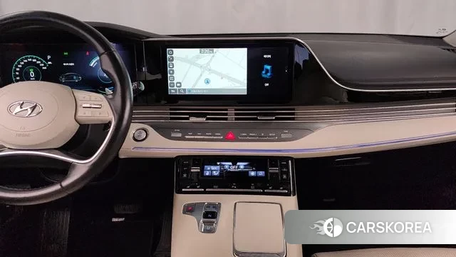 Hyundai The New Grandeur IG Hybrid 2021 Черный из Кореи, фото 5