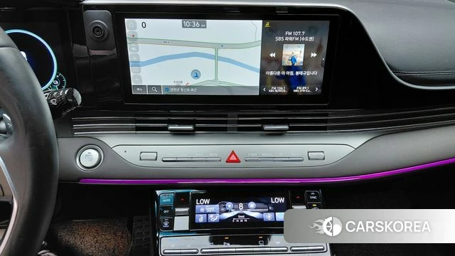 Hyundai The New Grandeur IG Hybrid 2022 Белый из Кореи, фото 5