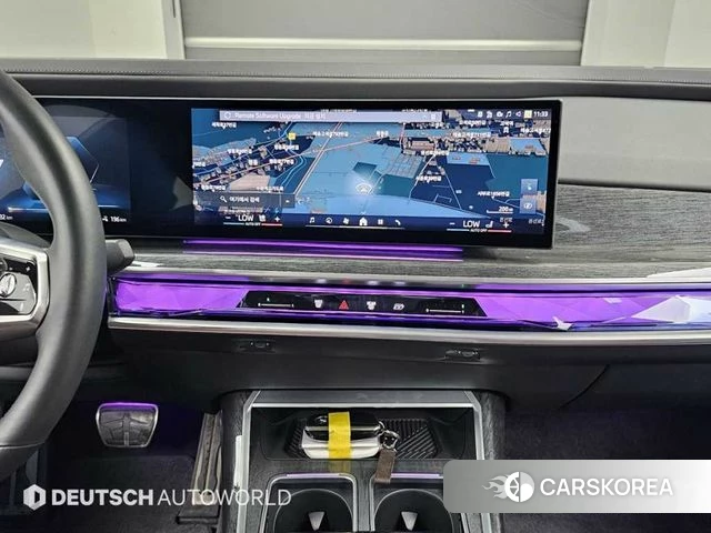 BMW i7 (G70) 2023 Серебристо-серый из Кореи, фото 5