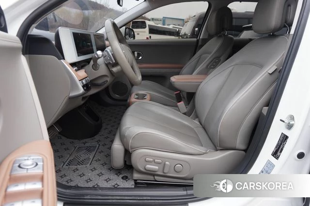 Hyundai Ionic 5 2022 Белый двухцветный из Кореи, фото 5