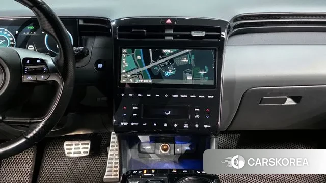 Hyundai Tucson Hybrid (NX4) 2021 Белый из Кореи, фото 5