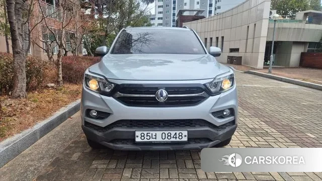 Ssangyong Rexton Sports 2018 Серебристо-серый из Кореи, фото 5
