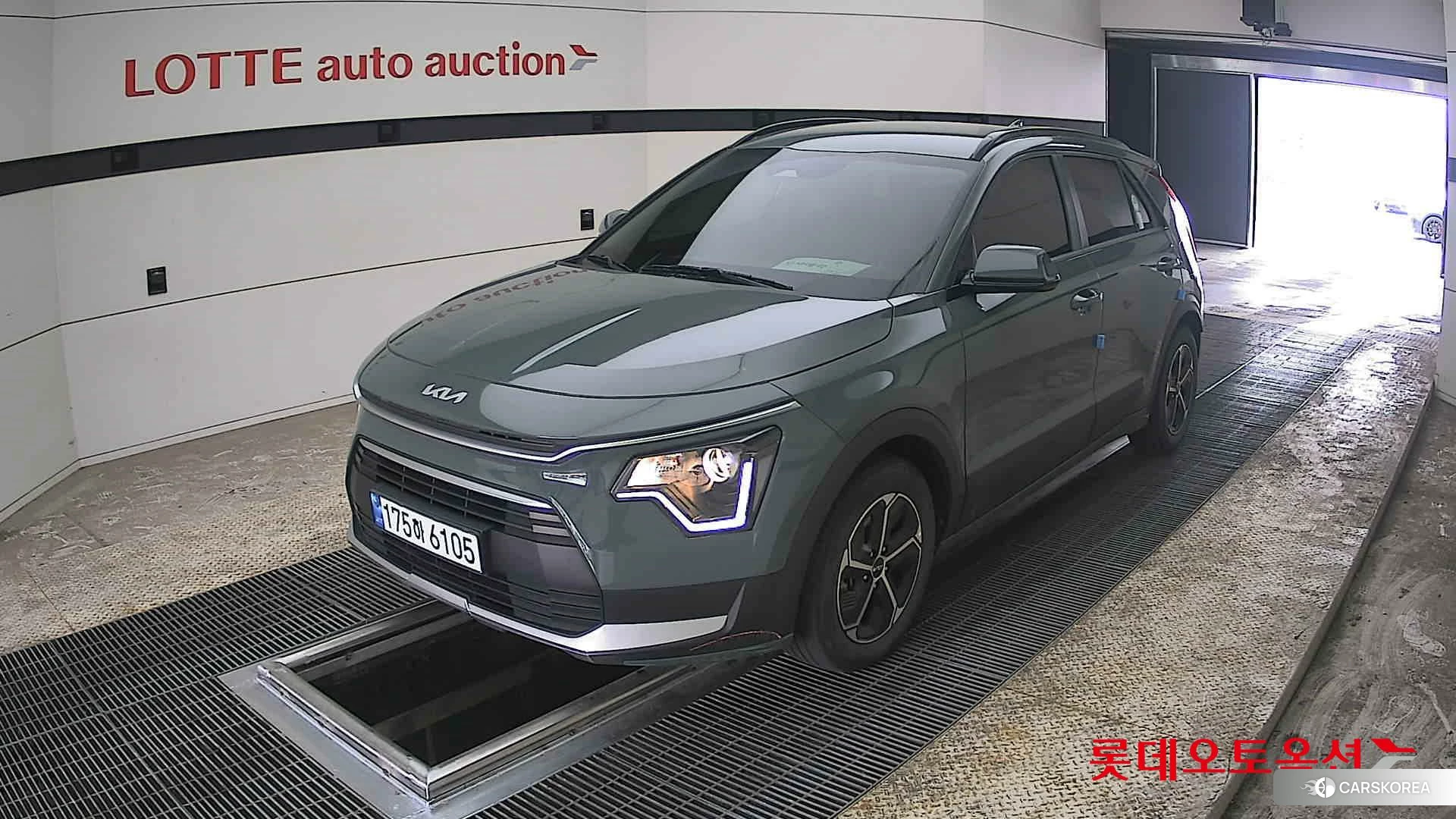 Kia Niro Hybrid 2024 Cityscape Green из Кореи, фото 5