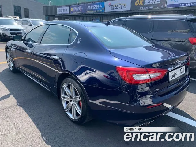 Maserati Quattroporte 2018 Синий из Кореи, фото 5