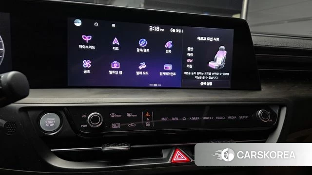 Kia K8 Hybrid 2023 Белый из Кореи, фото 5