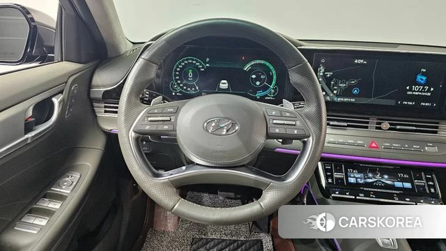 Hyundai The New Grandeur IG Hybrid 2020 Серый из Кореи, фото 5