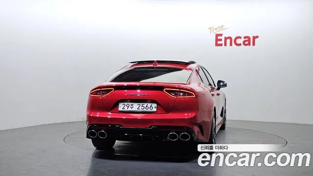 Kia Stinger 2018 Красный из Кореи, фото 5