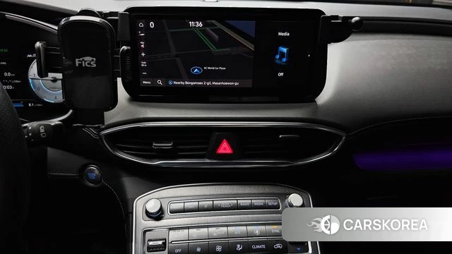 Hyundai The New Santa Fe 2021 Черный из Кореи, фото 5