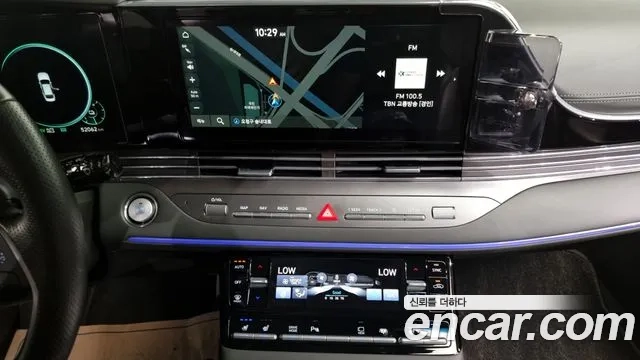 Hyundai The New Grandeur IG Hybrid 2020 Серый из Кореи, фото 5