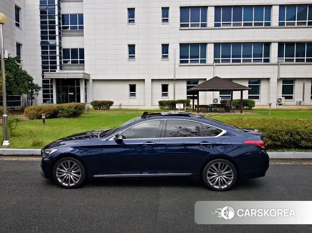 Genesis G80 2018 Синий из Кореи, фото 5