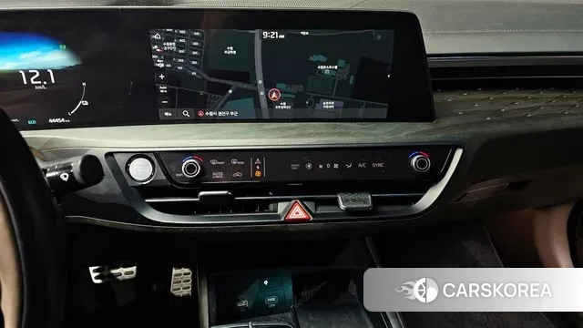 Kia K8 Hybrid 2021 Черный из Кореи, фото 5