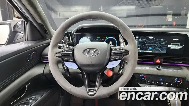 Hyundai Avante (CN7) 2022 Черный из Кореи, фото 5