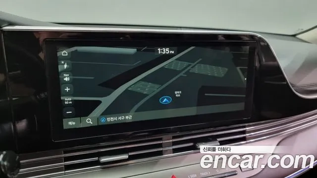 Hyundai The New Grandeur IG Hybrid 2020 Синий из Кореи, фото 5