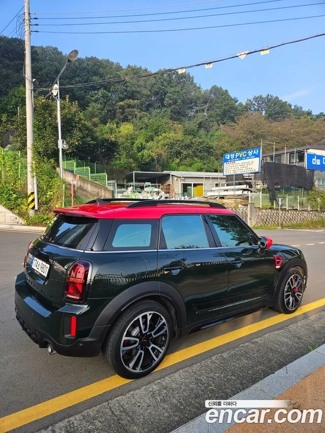 Mini Cooper S Countryman 2023 Темно-зеленый из Кореи, фото 5