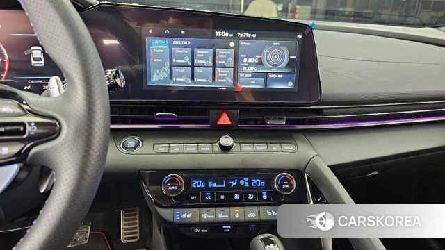 Hyundai The New Avante (CN7) 2024 Небесно-голубой из Кореи, фото 5