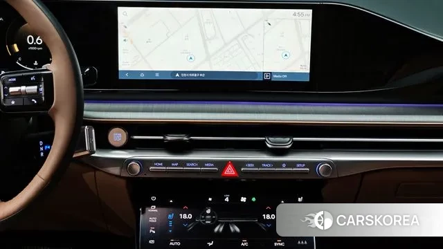 Hyundai Grandeur (GN7) 2023 Черный из Кореи, фото 5