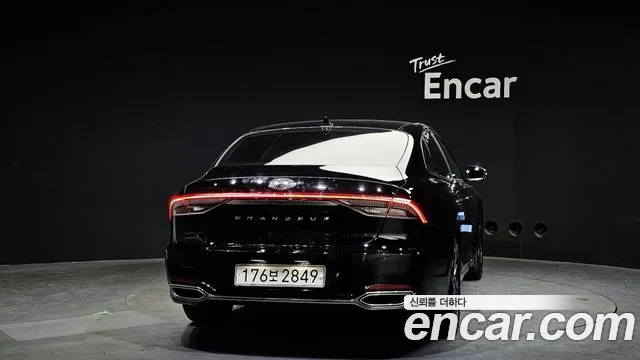 Hyundai The New Grandeur IG 2020 Черный из Кореи, фото 5