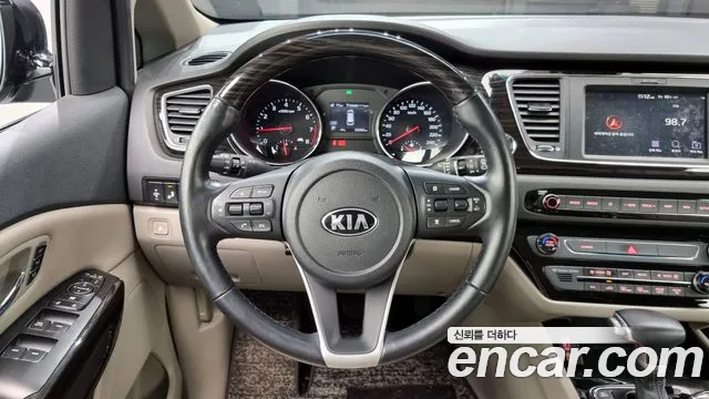 Kia The New Carnival 2019 Серый из Кореи, фото 5