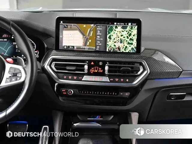 BMW X4M (G02) 2023 Небесно-голубой из Кореи, фото 5