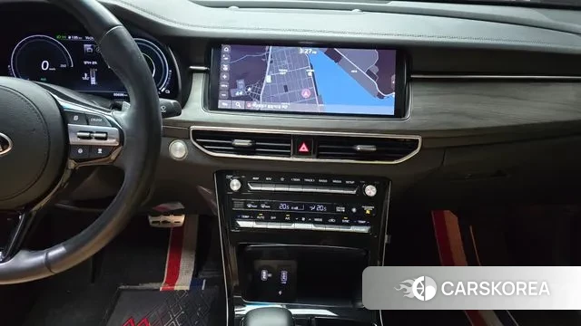 Kia K7 Premier Hybrid 2021 Черный из Кореи, фото 5