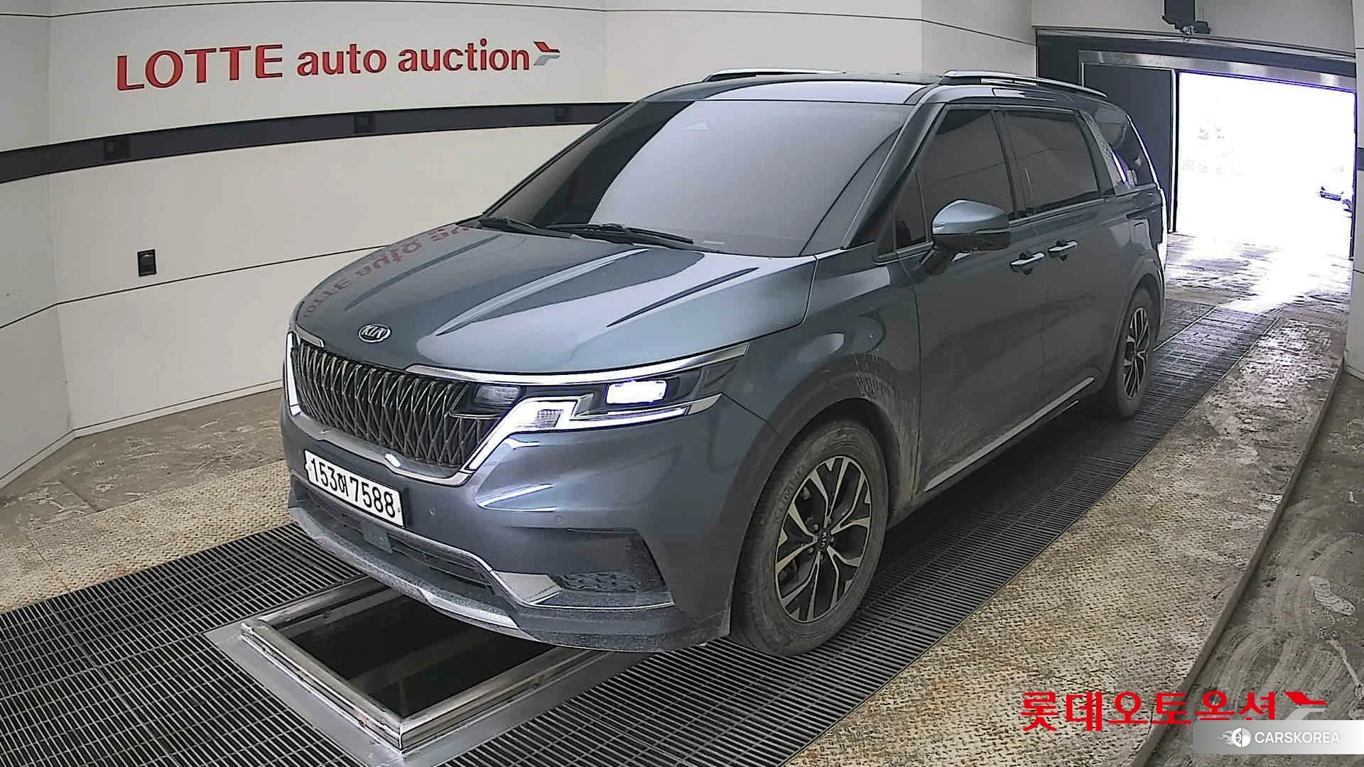 Kia Carnival 2021 Astra Blue из Кореи, фото 5