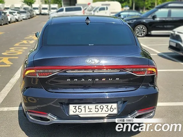 Hyundai The New Grandeur IG 2020 Синий из Кореи, фото 5