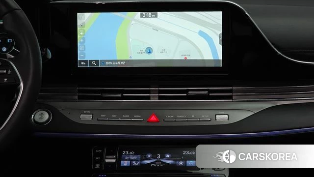 Hyundai The New Grandeur IG Hybrid 2021 Черный из Кореи, фото 5