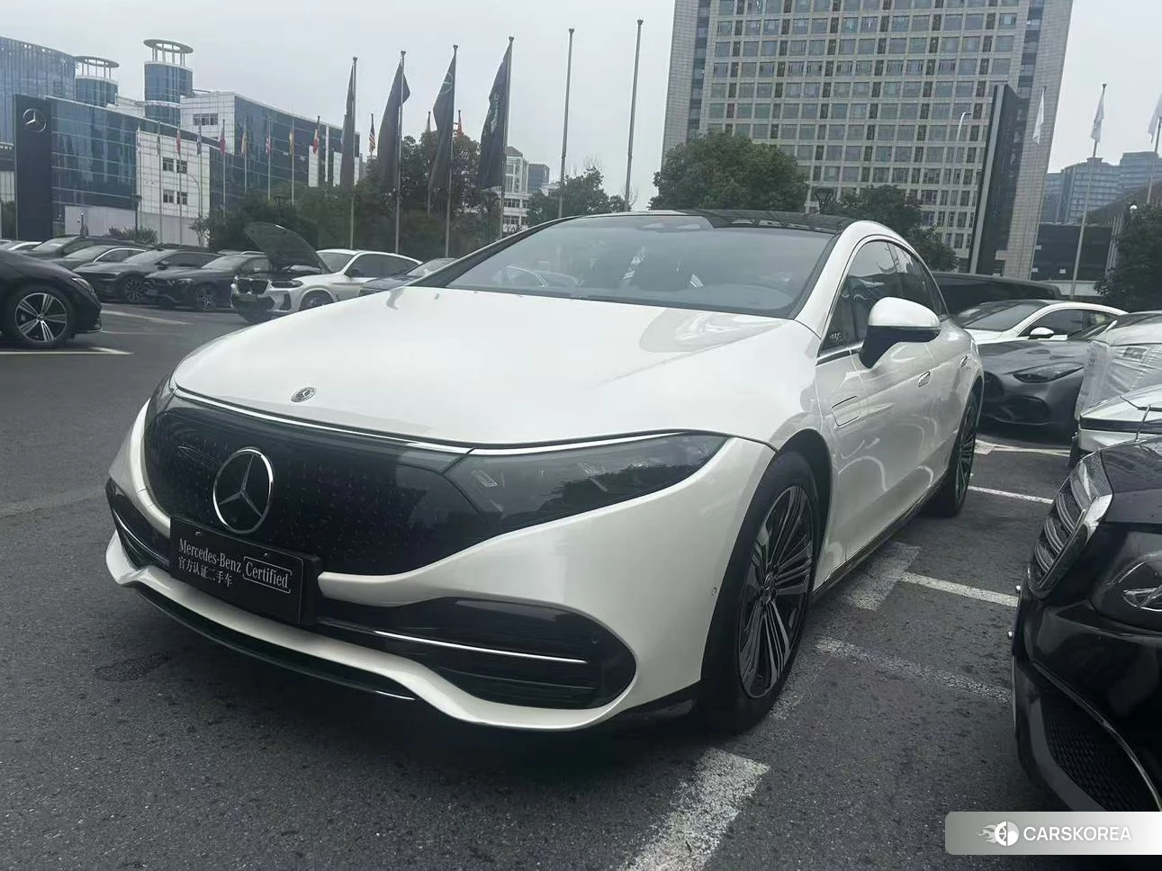 Mercedes-Benz EQS 2021 Белый из Китая, фото 5