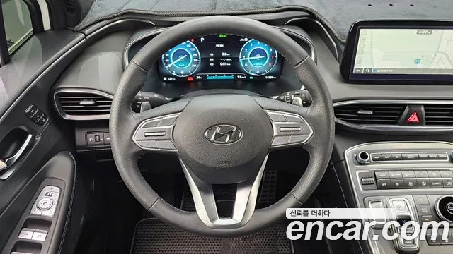 Hyundai The New Santa Fe 2022 Белый из Кореи, фото 5