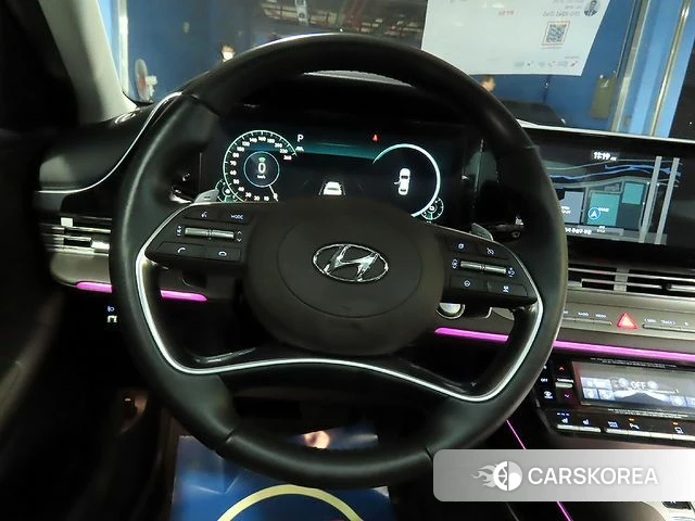 Hyundai The New Grandeur IG Hybrid 2020 Белый из Кореи, фото 5
