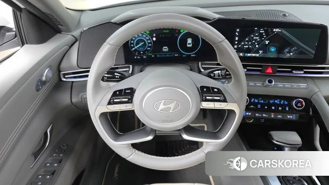 Hyundai The New Avante Hybrid (CN7) 2025 Белый из Кореи, фото 5