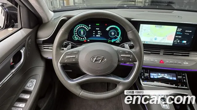 Hyundai The New Grandeur IG Hybrid 2020 Черный из Кореи, фото 5