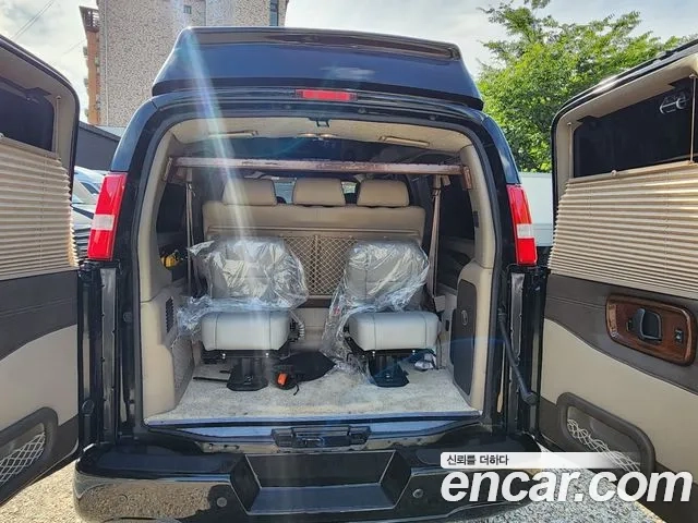 GMC Savana 2020 Черный из Кореи, фото 5