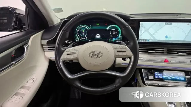 Hyundai The New Grandeur IG Hybrid 2022 Черный из Кореи, фото 5