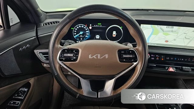 Kia K8 Hybrid 2022 Серый из Кореи, фото 5