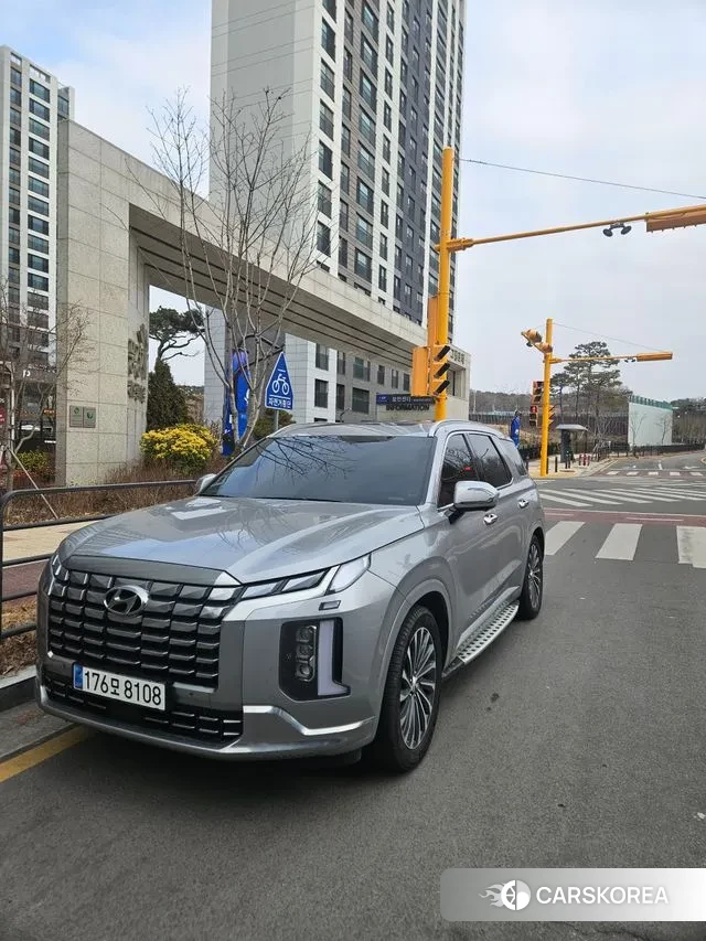 Hyundai The New Palisade 2024 Серебристо-серый из Кореи, фото 5