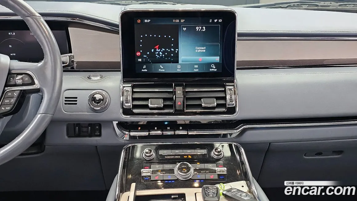 Lincoln Navigator 2021 Черный из Кореи, фото 5