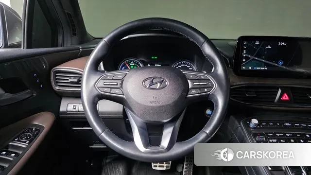 Hyundai The New Santa Fe 2021 Серый из Кореи, фото 5