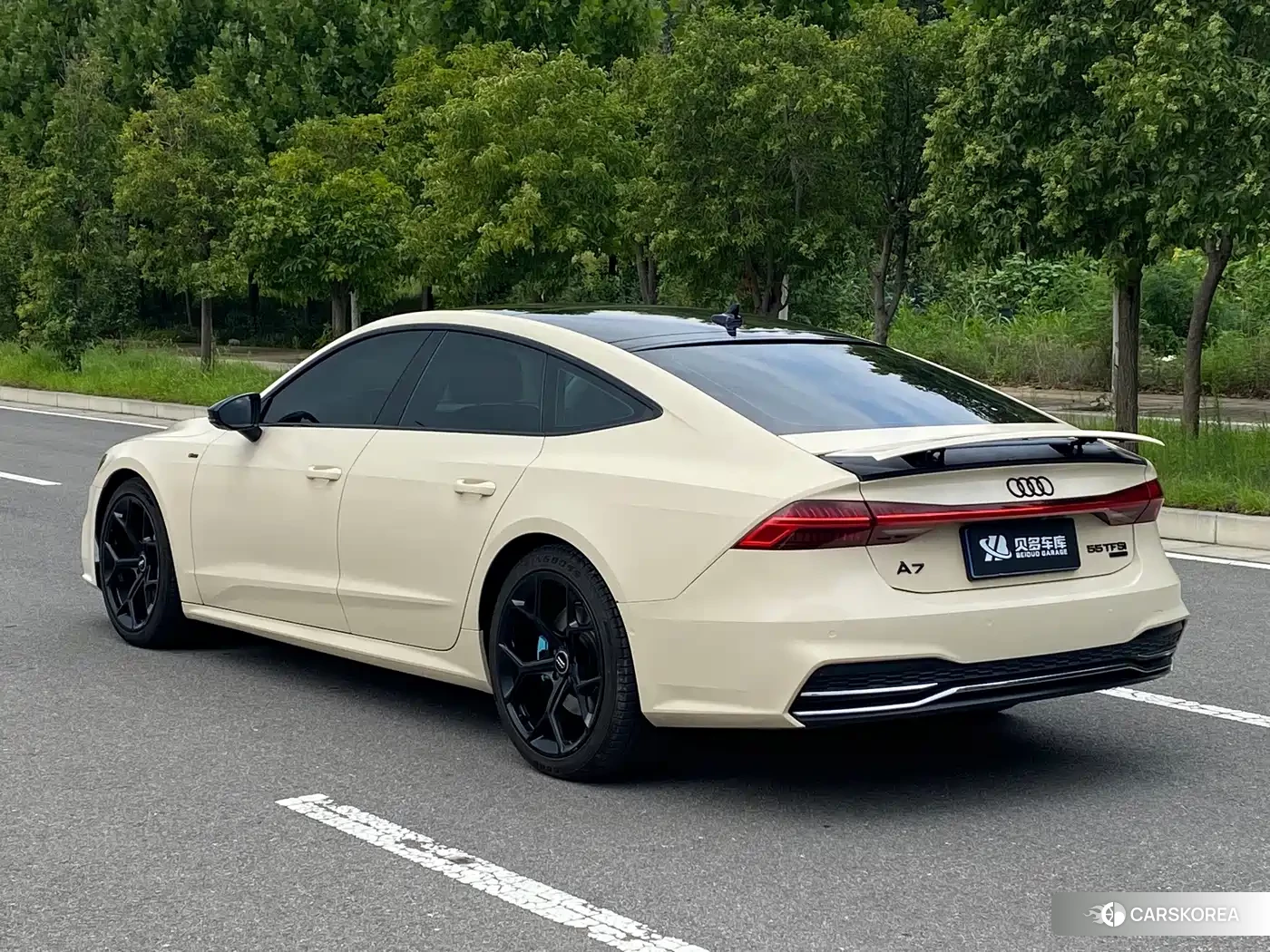 Audi A7 2019 Yellow/orange из Китая, фото 5