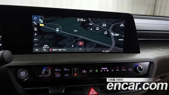 Kia K8 Hybrid 2022 Черный из Кореи, фото 5