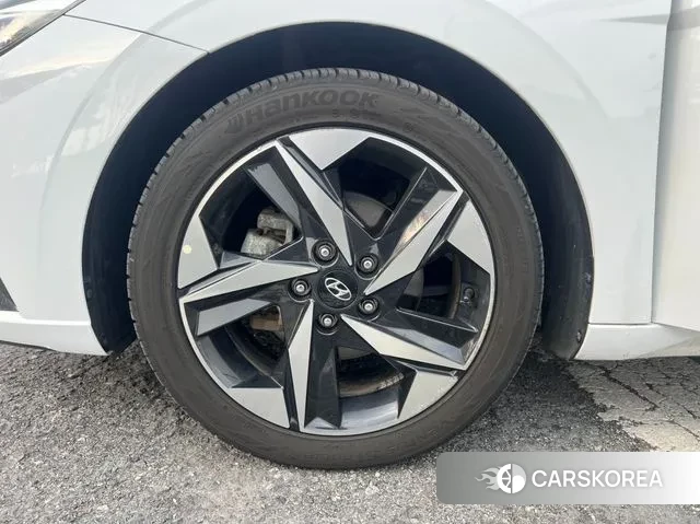 Hyundai Avante Hybrid (CN7) 2021 Белый из Кореи, фото 5