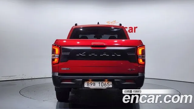 Ssangyong The New Rexton Sports Cannes 2021 Красный из Кореи, фото 5