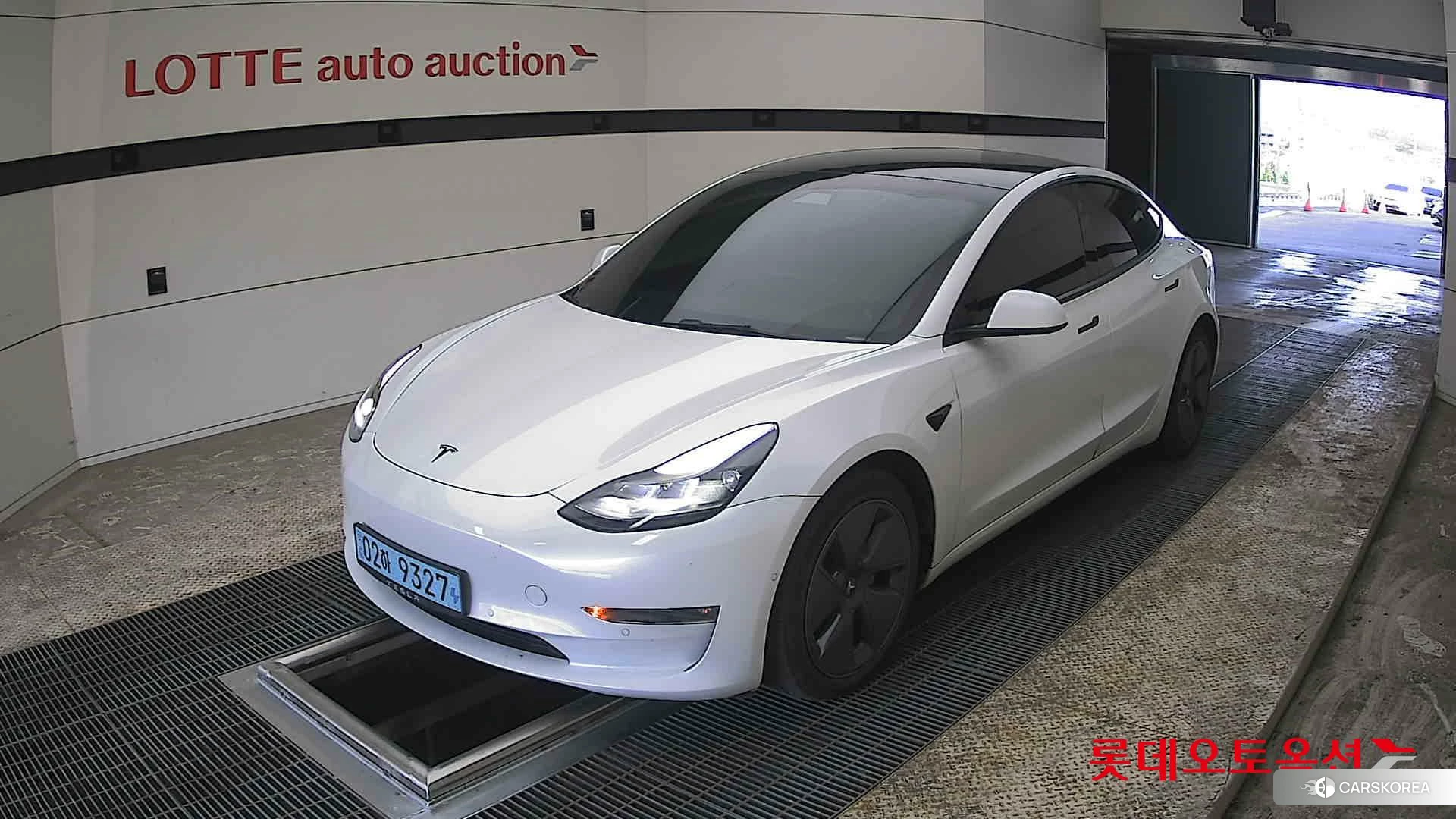 Tesla Model 3 Long Range 2022 Pearl White Multi-coat из Кореи, фото 5