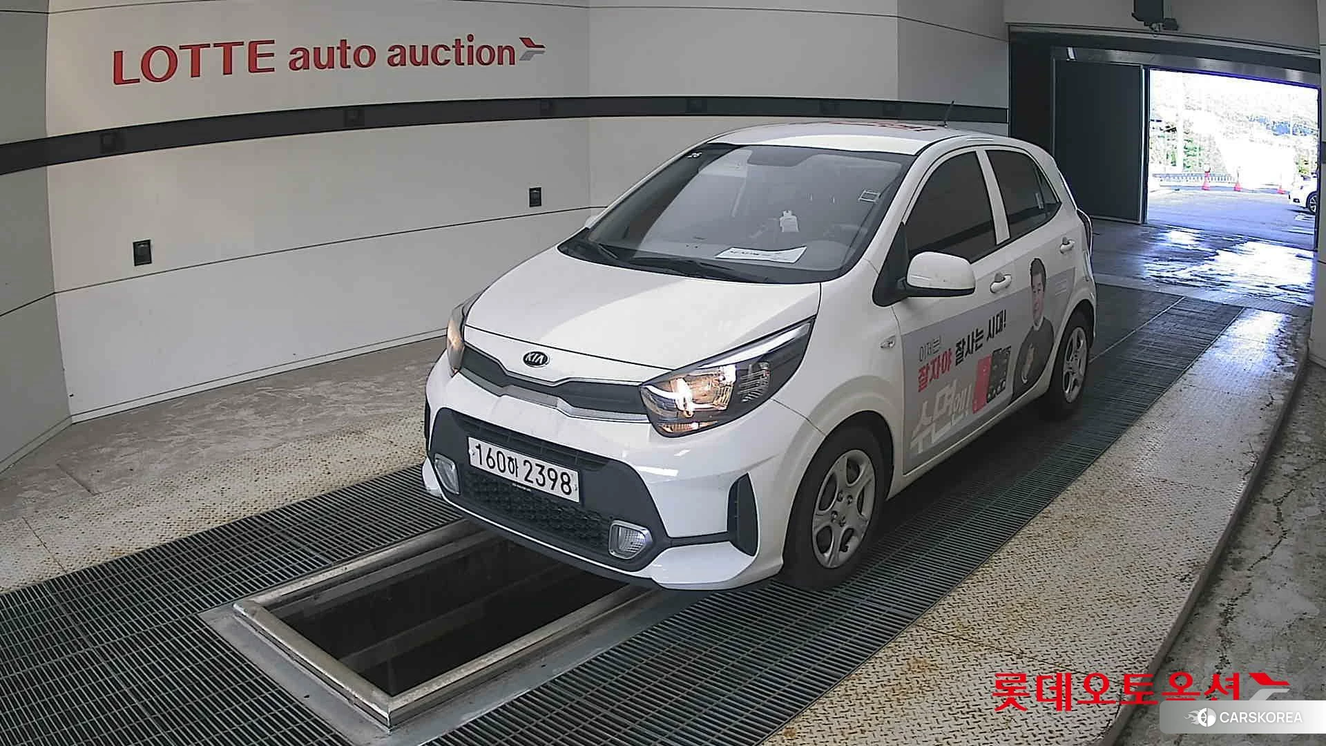 Kia Morning 2021 Clear White из Кореи, фото 5