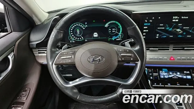 Hyundai The New Grandeur IG Hybrid 2021 Черный из Кореи, фото 5