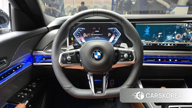 BMW 7 Series (G70) 2025 Черный из Кореи, фото 5