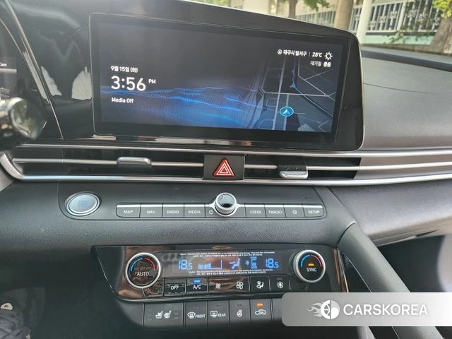 Hyundai Avante Hybrid (CN7) 2020 Белый из Кореи, фото 5