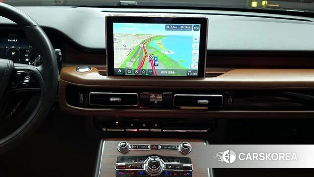 Lincoln Aviator 2nd generation 2021 Синий из Кореи, фото 5